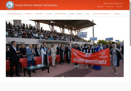 Sosyal Bilimler Meslek Yüksekokulu | ADYÜ