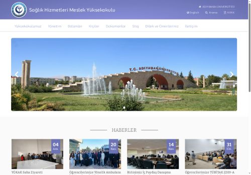 Sağlık Hizmetleri Meslek Yüksekokulu | ADYÜ