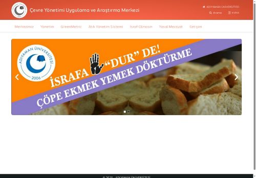 Çevre Yönetimi Uygulama ve Araştırma Merkezi | ADYÜ