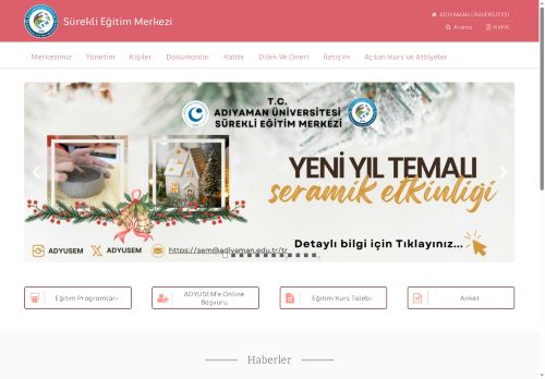 Sürekli Eğitim Merkezi | ADYÜ