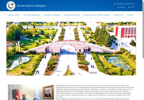 Üniversitemiz Adayları | ADYÜ