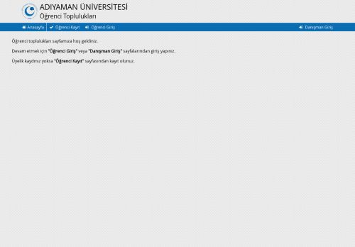ADYU Öğrenci Toplulukları