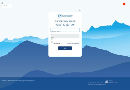 enVision - Giriş Sayfası