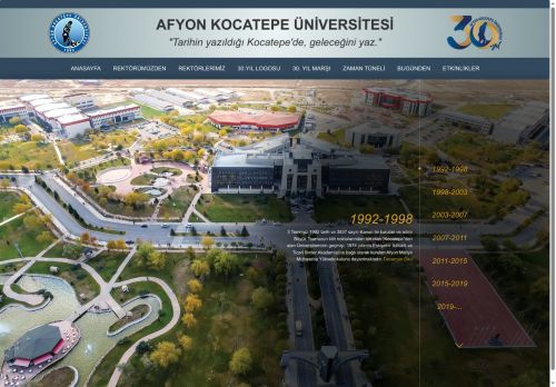 Afyon Kocatepe Üniversitesi 30. Yıl