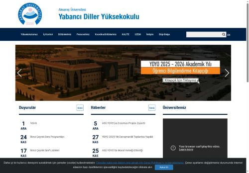 Yabancı Diller Yüksekokulu