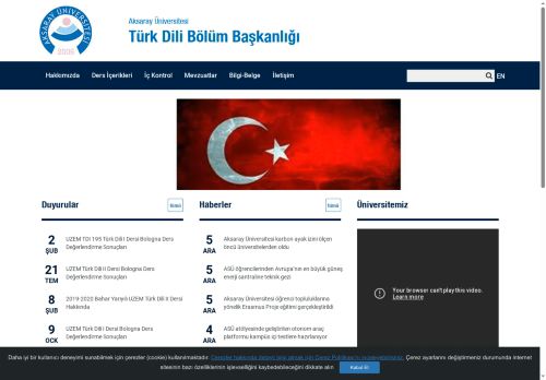 Türk Dili Bölüm Başkanlığı