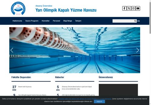 Yarı Olimpik Kapalı Yüzme Havuzu
