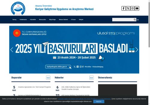 Kariyer Geliştirme Uygulama ve Araştırma Merkezi