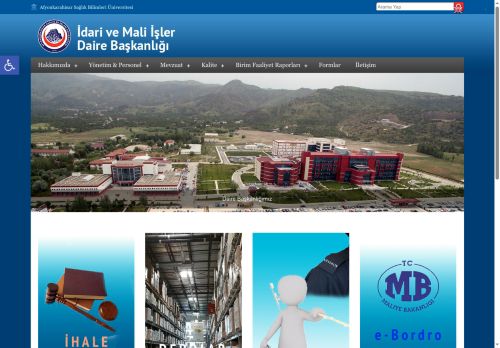 İdari Mali İşler Daire Başkanlığı - Bir başka Afyon Sağlık Bilimleri Üniversitesi site sitesiİdari Mali İşler Daire Başkanlığı | Bir başka Afyon Sağlık Bilimleri Üniversitesi site sitesi