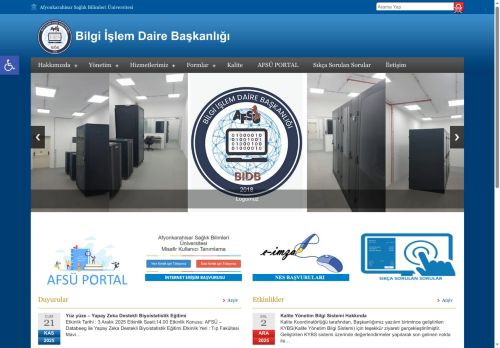 Bilgi İşlem Daire Başkanlığı - Afyonkarahisar Sağlık Bilimleri ÜniversitesiBilgi İşlem Daire Başkanlığı | Afyonkarahisar Sağlık Bilimleri Üniversitesi