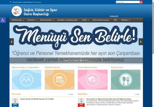 AFSÜ SKS - Sağlığın ÜniversitesiAFSÜ SKS | Sağlığın Üniversitesi