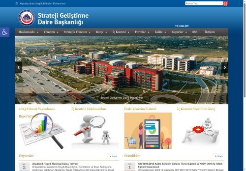 Strateji Geliştirme Daire Başkanlığı - Sağlığın ÜniversitesiStrateji Geliştirme Daire Başkanlığı | Sağlığın Üniversitesi