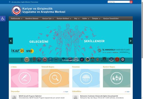 Kariyer ve Girişimcilik Uygulama ve Araştırma Merkezi - AFSÜ KAGİMKariyer ve Girişimcilik Uygulama ve Araştırma Merkezi | AFSÜ KAGİM