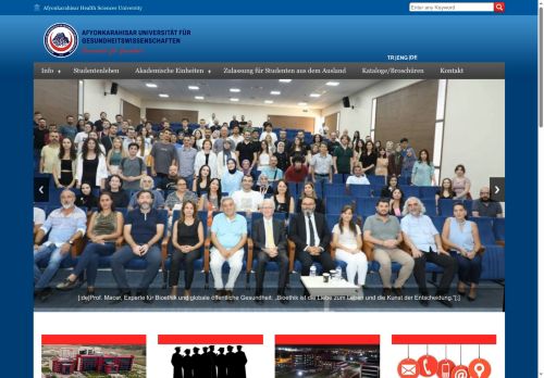 AFSÜ Deutsch - Universität für GesundheitAFSÜ Deutsch | Universität für Gesundheit