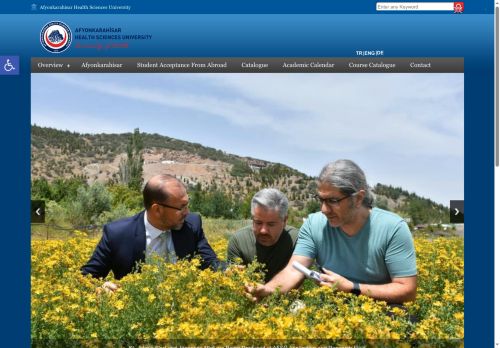 AFSÜ English - University of Health...AFSÜ English | University of Health…