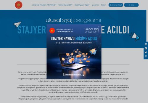 Ulusal Staj Programı