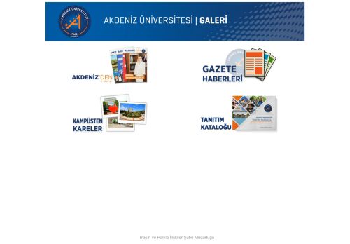 Akdeniz Üniversitesi | Galeri