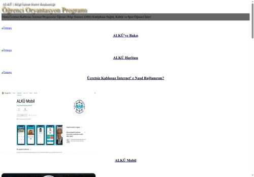 ALKÜ | Öğrenci Oryantasyon Programı