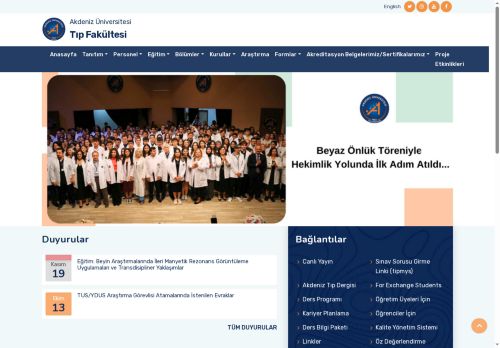 Tıp Fakültesi-Ana Sayfa
