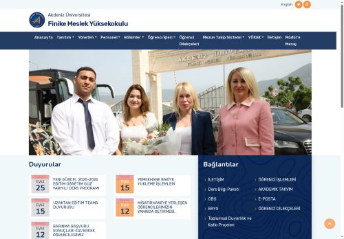 Finike MYO-Ana Sayfa