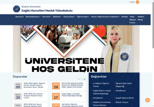 Sağlık Hizmetleri MYO-Ana Sayfa