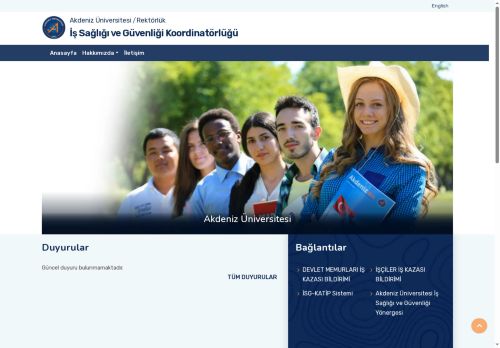 İş Sağlığı ve Güvenliği Şube Müdürlüğü-Ana Sayfa