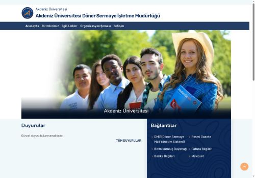 Döner Sermaye İşletme Müdürlüğü-Ana Sayfa