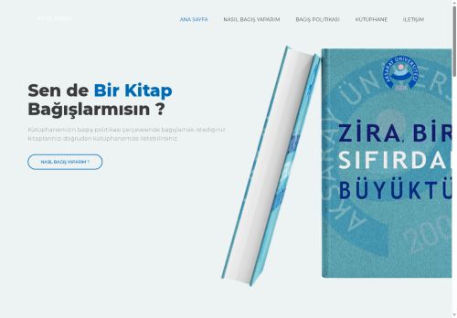 SENDE BİR KİTAP BAĞIŞLA