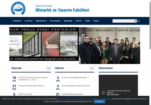Mimarlık ve Tasarım Fakültesi
