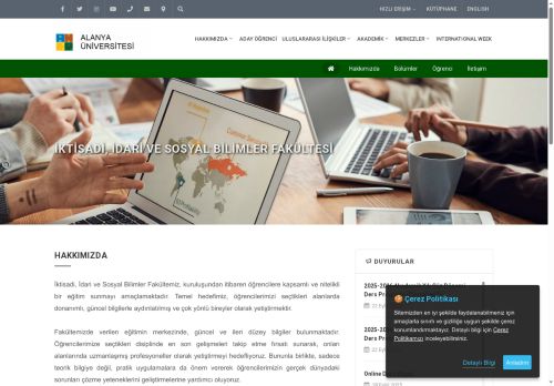İktisadi, İdari ve Sosyal Bilimler Fakültesi