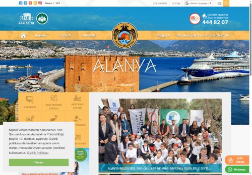 Alanya Belediyesi Resmi Web Sitesi
