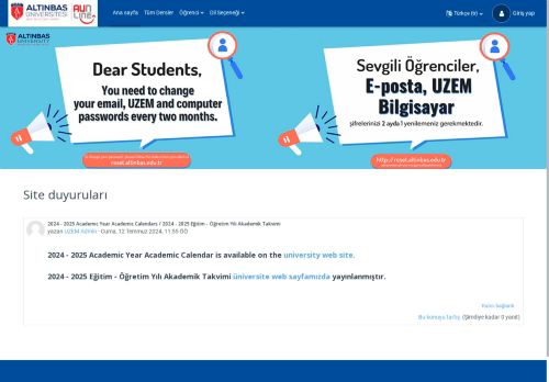 Altınbaş Üniversitesi UZEM