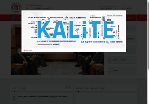 A.Ü. Kalite Koordinatörlüğü