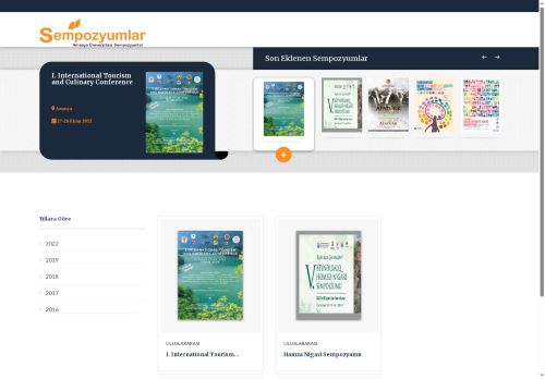 A.Ü. Sempozyumlar