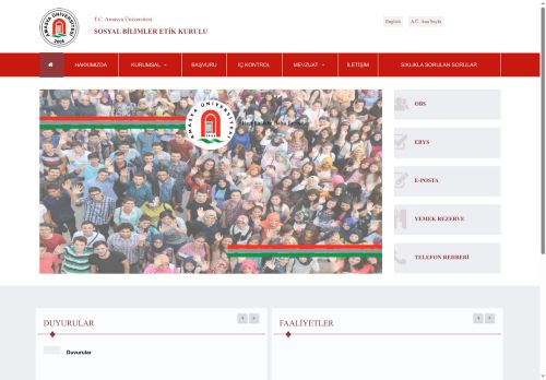 A.Ü. Sosyal Bilimler Etik Kurulu