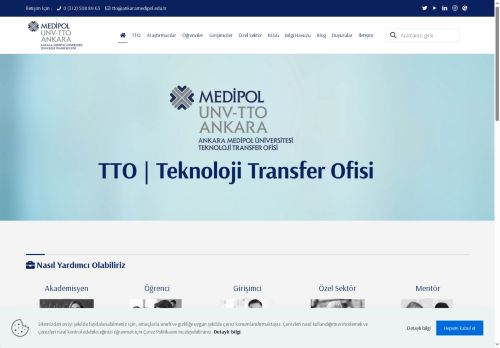 Ankara Medipol Üniversitesi | Teknoloji Transfer Ofisi – TTO | Teknoloji Transfer Ofisi
