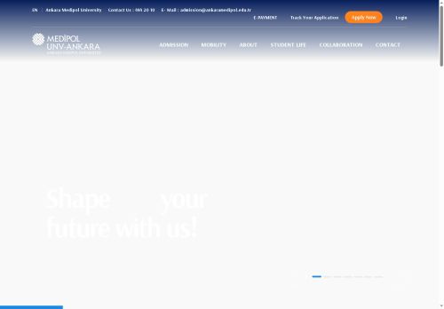 Home page | Ankara Medipol University International Students Office