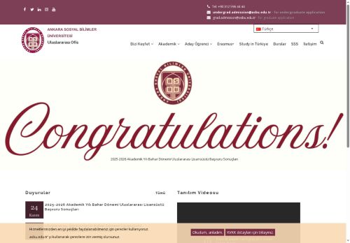 Ana Sayfa | Uluslararası Ofis