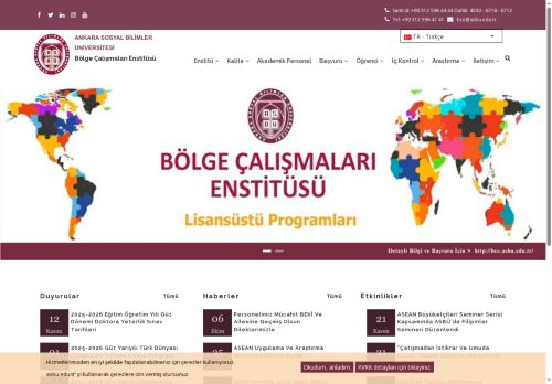 Ana Sayfa | Bölge Çalışmaları Enstitüsü