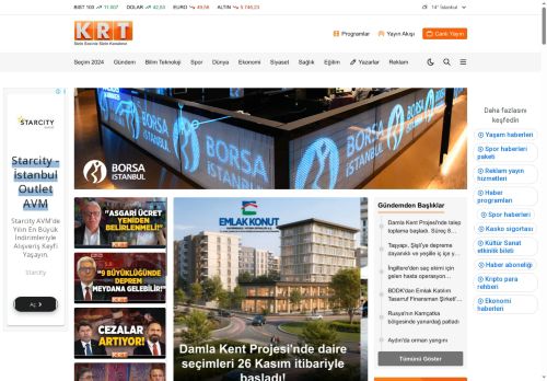 KRT TV: Haber, Son Dakika Haberleri ve Güncel Haberler