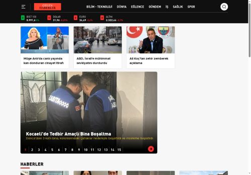Güncel ve son dakika haberlerin geldiği adres