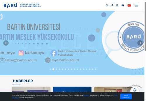 Ana Sayfa - Meslek Yüksekokulu - Bartın Üniversitesi