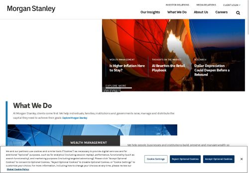 Morgan Stanley | Global Leader in Financial Services