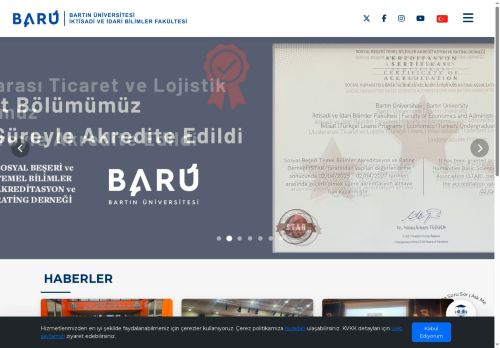 Ana Sayfa - İktisadi ve İdari Bilimler Fakültesi - Bartın Üniversitesi