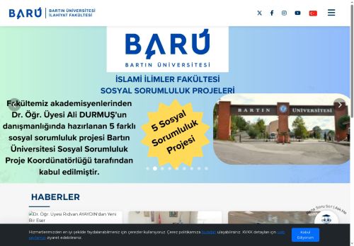Ana Sayfa - İlahiyat Fakültesi - Bartın Üniversitesi