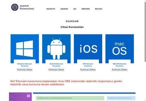 ATAUNİ EDUROAM