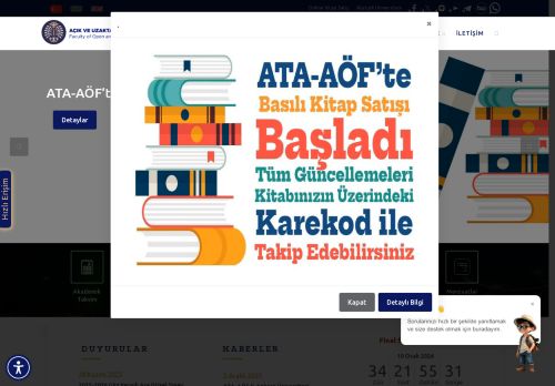 Açık ve Uzaktan Öğretim Fakültesi