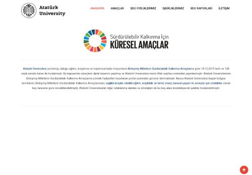 SDG – Atatürk University