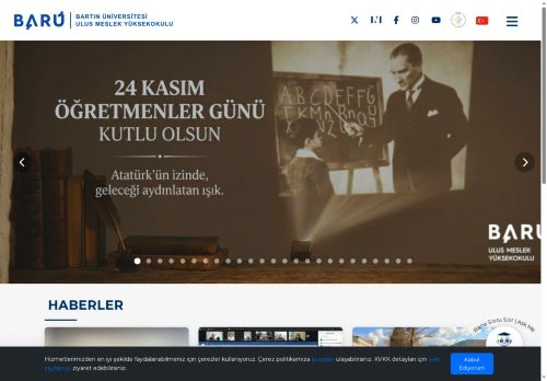 Ana Sayfa - Ulus Meslek Yüksekokulu - Bartın Üniversitesi