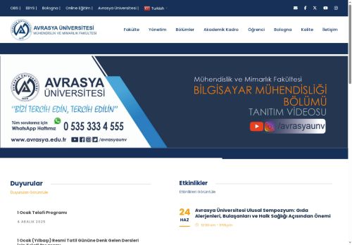 Avrasya Üniversitesi – Kıtaların Buluşma Noktasında Eğitime Açılan Kapınız